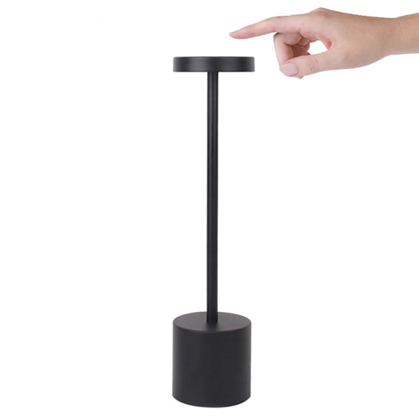 Moderni LED-latattava pöytälamppu Ravintola USB -sängin vieressä