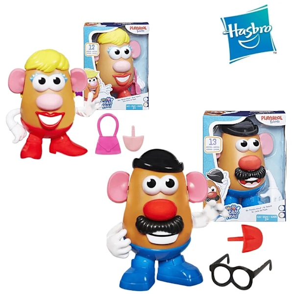 Hasbro Toy Story Actionfigur Mr. Potato Mrs Potatis Huvud Pedagogiska Leksaker Modellkollektion Presenter Leksak Mrs Potatoes