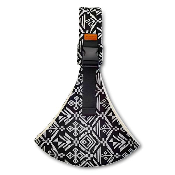 Wildride Toddler Carrier - 2024 Ny Baby Sling Bærer Nyfødt til Småbarn, Justerbar Baby Carrier Sling, Bærer 10-60 lbs (Sort Sejl) Black Sailboat