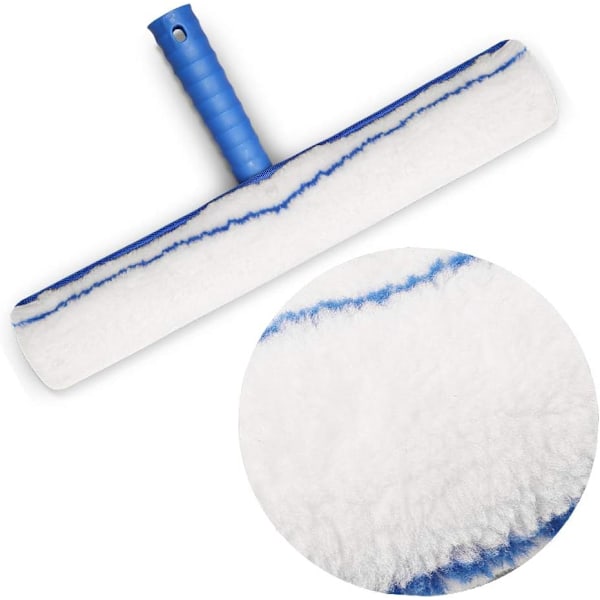 Fönsterputsningssats, fönsterraka och mikrofiberduk, dusch