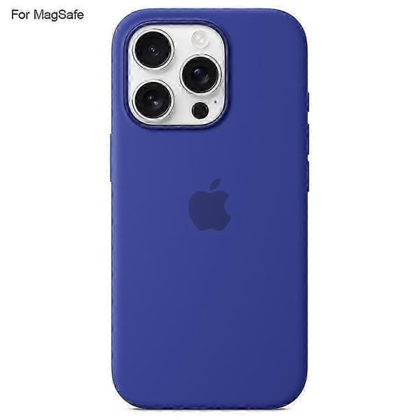 Deksler til iPhone 16 Pro med MagSafe Flytende Silikon Telefon Bakdeksel med Induksjon Popover Funksjon-FA-