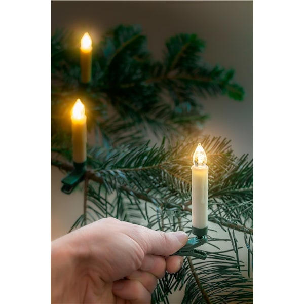 10 langatonta LED-joulukuusen valoa
