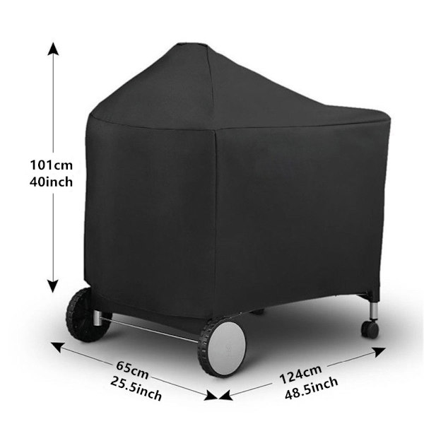 Weber 7152 Vandtæt Overtræk, 124 x 65 x 101 cm, 1 Lite-Xin