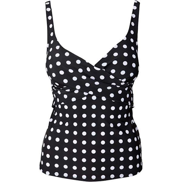 Dam Dot Swimwear Tankini Bikini Sæt Simbaddräkt jasper jasper XL