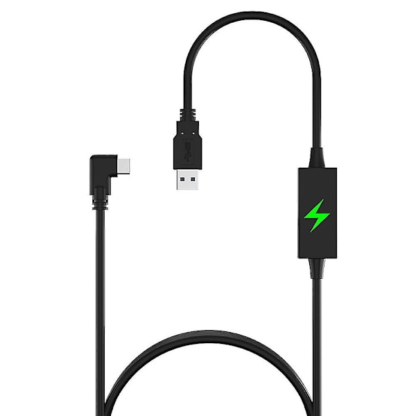 16FT latausportilla varustettu Steam Stable Link -kaapeli, yhteensopiva Meta Quest Pro New:n kanssa