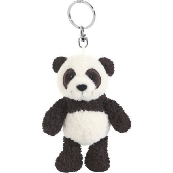 Nici nyckelring Panda junior mjuk 10 cm svart/vit