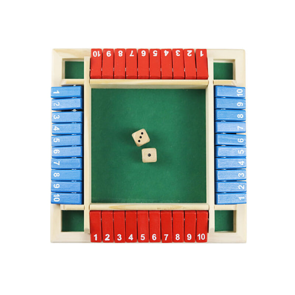 Shut The Box for 4 spillere D