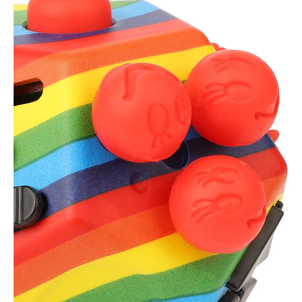 Kub Fidget Leksaker Sensorisk Leksak för Stress och Ångestlindring 12 Sidor