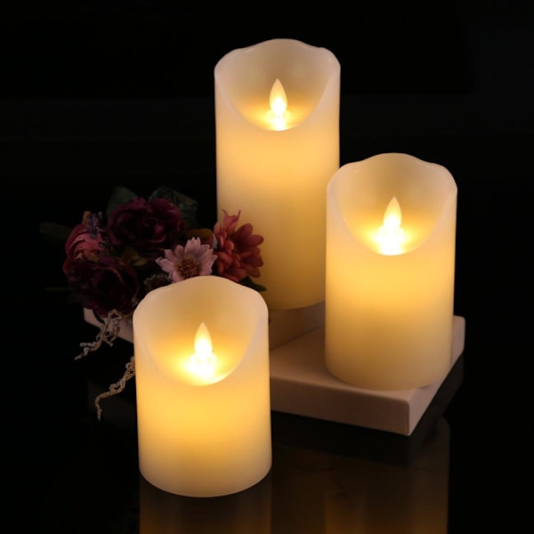 Fargeskiftende LED-lys med fjernkontroll, innebygd batteri, USB