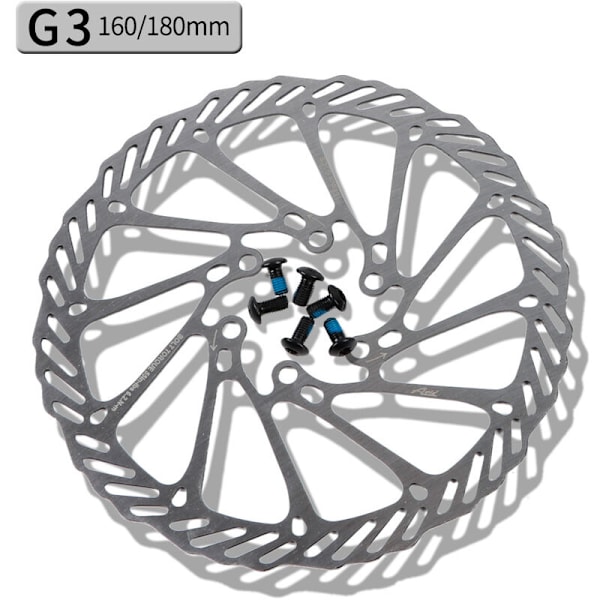 160mm MTB skivebremserotor med 6 bolte 6 bolt MTB skivebremserotor -