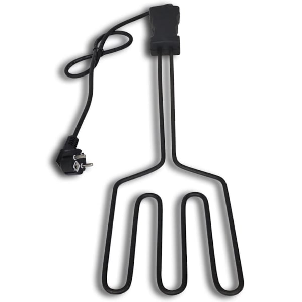 vidaXL Elektrisk Grillstarter 1500W Rustfrit Stål 700