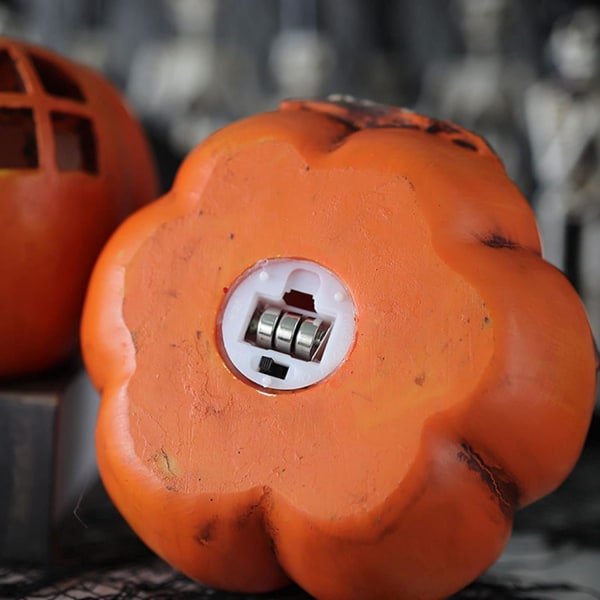 Halloween Pumpa Dödskalle Lampa, Kreativ Harts Hål Pumpa