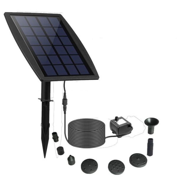 2.5W Solar Panel Pump Landscape Pool Solar Fountain Water Pump