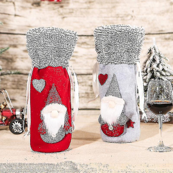 Flaskebeskyttelse Med Snøre Rative Svenska Bottle Toppers R Til Jul Rat 2stk+