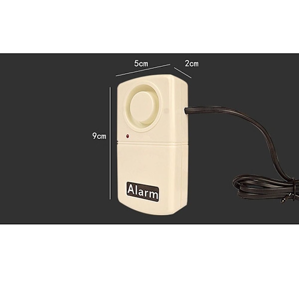 Power Larmavbrott Automatisk Alarm Power Siren White