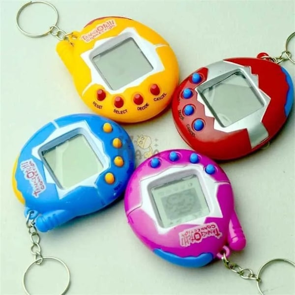 Tamagotchi - Retro spill - 1-pakning eller 2-pakning MultiColor