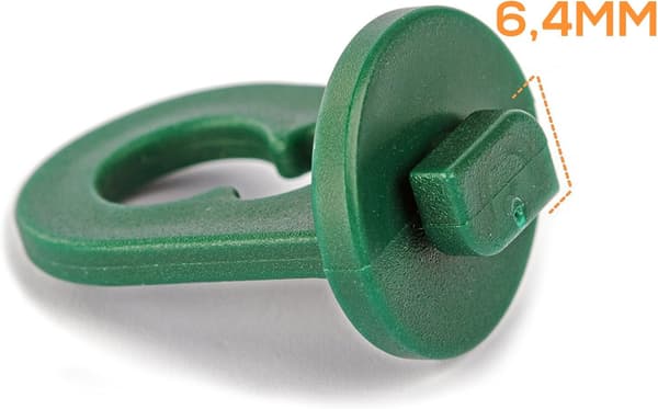 50x drivhusklips - Plantestøtte for drivhushengere, Perfec - Perfet-FA7-