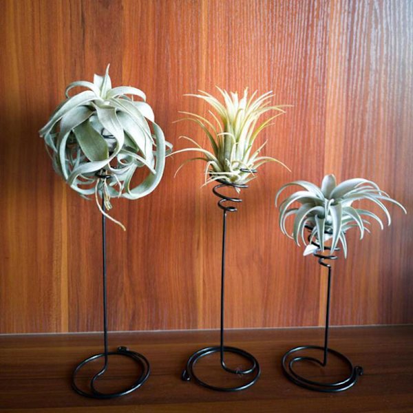 3 stk. Metal Air Ananas Stativ Base Blomsterholder Hjem Ba