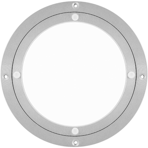 8 tommers aluminiums Lazy Susan dreieskive ring, metall