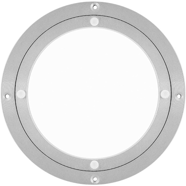 8 tommers aluminiums Lazy Susan dreieskive ring, metall