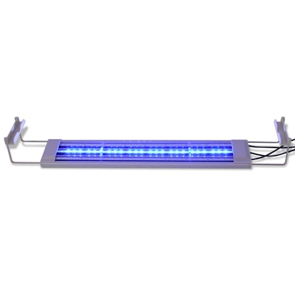 vidaXL Akvarielampa LED 50-60 cm aluminium IP67 1200