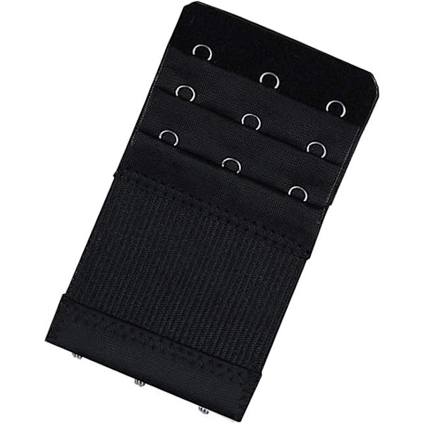 5-pack, BH-förlängare med 3 krokar och 3 rader, elastiskt band för BH-band, förlängningsremmar för kvinnor