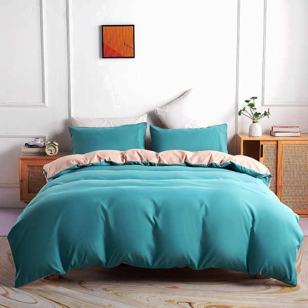 Dubbel Duvet Cover Set - 3-delat sängklädesset med 2 örngott