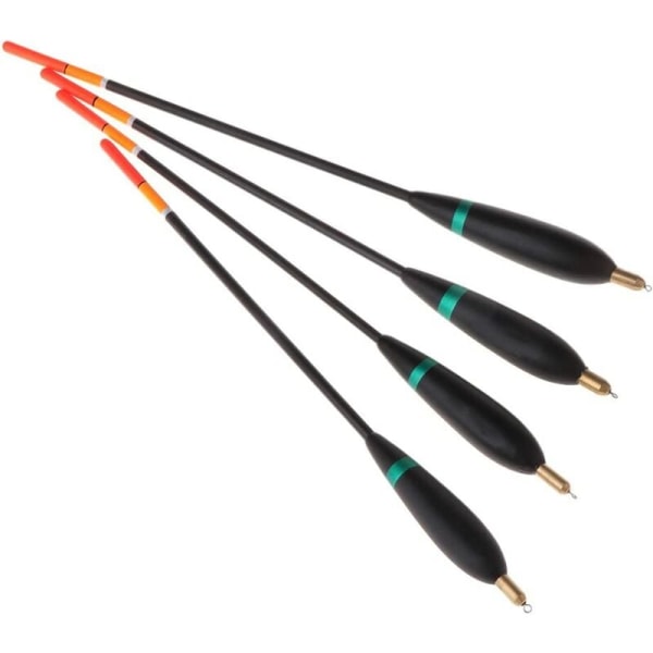 4 stk fiskeflåte med bly, 8-10g bobberflåte svingende bøye,