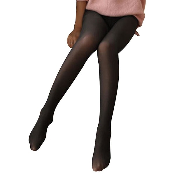 Ben Fake Sheer Fleece -vuoratut sukkahousut, ohuet, joustavat ja lämpimät legginsit
