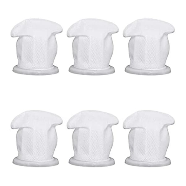 6 delar utbytesfilter Smutsfilter kompatibelt för Vorwerk Kobold Vc100 Tvättbart sladdlös hand
