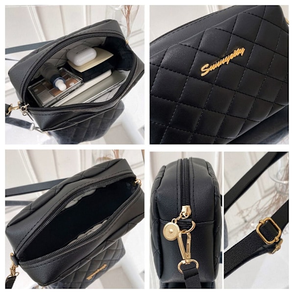 Dam Messenger Bag Axelväska SORT - spot salg black