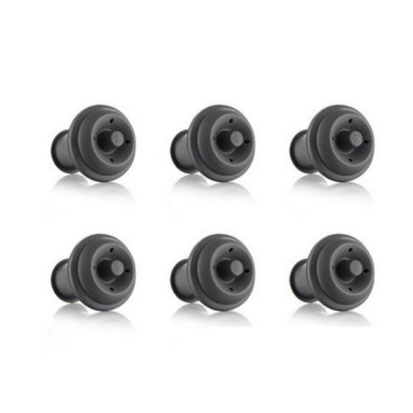 Wine Saver vakuumpropper - sett med 6