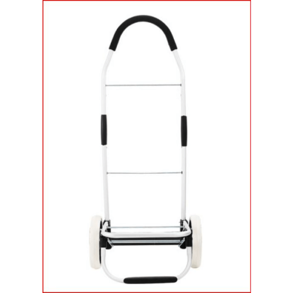Indkøbsvogn 50L - Hopvikbar Sort