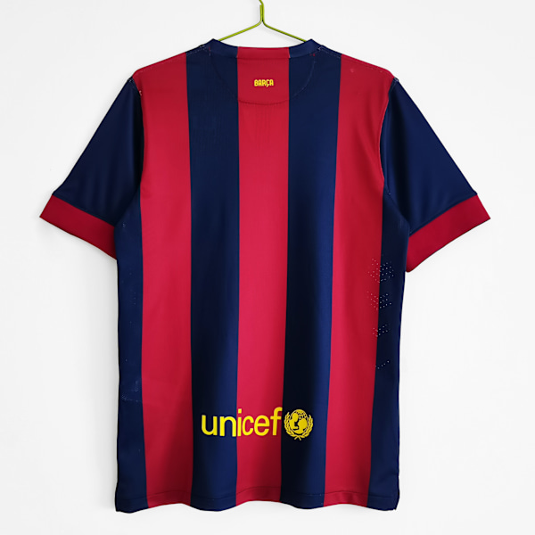 MSN Säsong 14-15 Barcelona Hemma Barn Jersey-dräkt Jordi Alba NO.18 Jordi Alba NO.18 2XL