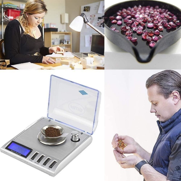 Hushållselektronisk våg matvåg 0,001 mg