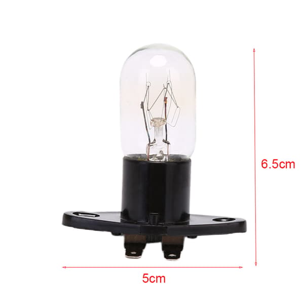 Mikroaaltouunin hehkulamppu, jalkamalli, 230V 20W-FA-