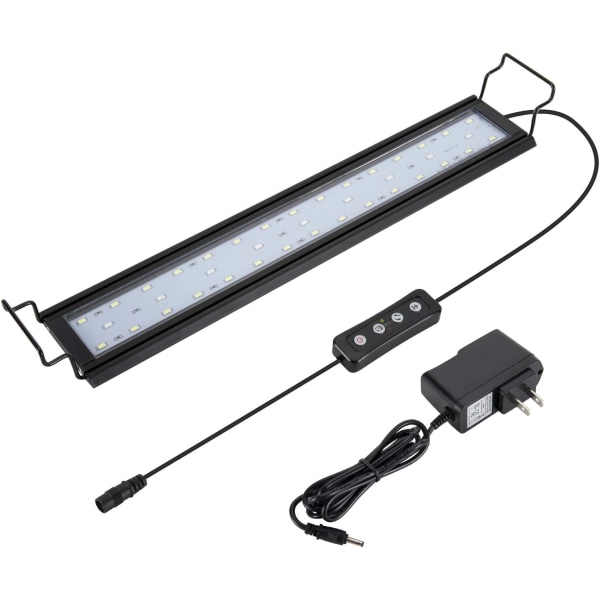 Akvarie LED-lys med fuldt spektrum og skal i aluminiumlegering