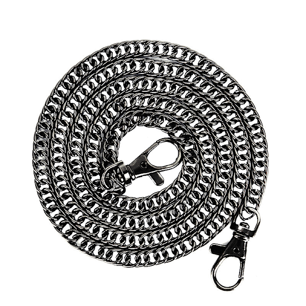 100cm Ersättningskedja för Kvinnors Crossbody Axelremsväska Gold