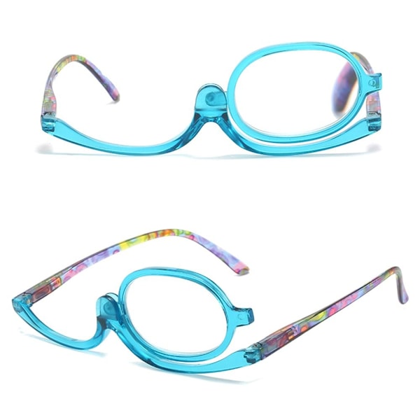 Roterende Makeup Læsebriller Foldbare Briller MULTICOLOR Multicolo Strength 1.50-Strength 1.50 Multicolor