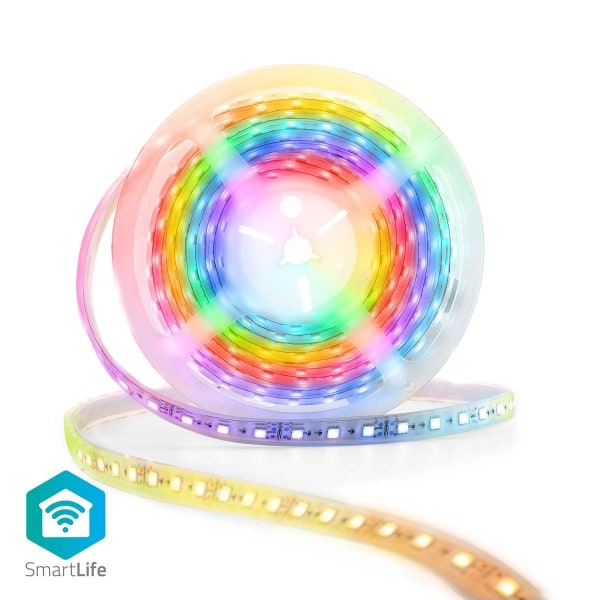 SmartLife LED-remsa | Wi-Fi | Flerfärgad | SMD | 5,00 m |