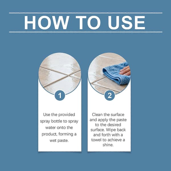 Marble Polishing Powder, Restores Luster, Removes Stains and Scratches-FA- 3st
