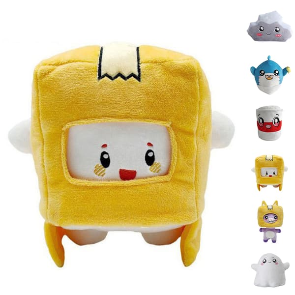 Lankybox BOXY/FOXY Pehmolelu Lapsi Nukke Pelihahmo Lahja ; Box