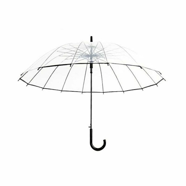 Läpinäkyvä sateenvarjo transparent 465