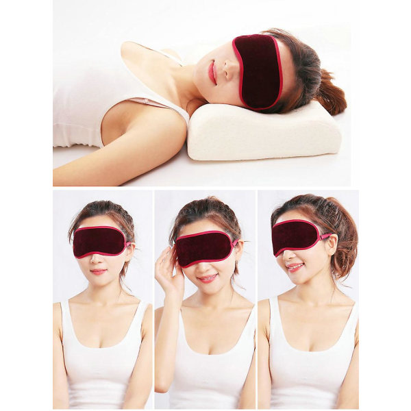 Långinfraröd magnetisk ögonmask för män och kvinnor, studenter, sömn, ögonskydd, skatt, skugga, flyg, sömnmask