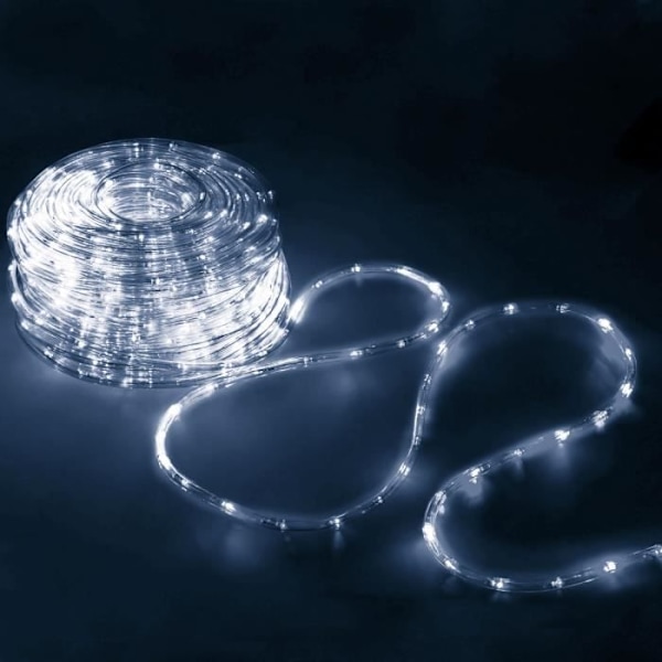 SPRINGOS® Fairy Lights 480 LED, 21,5 meter IP44 8-funktions timer – kallvit Vit kyla