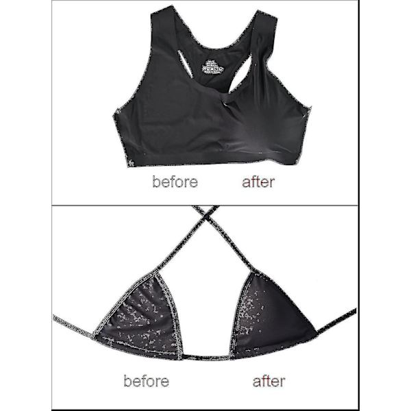3 par bh-pude Bikini-pude Bh-indsatser Push-up-pude, Trekantform