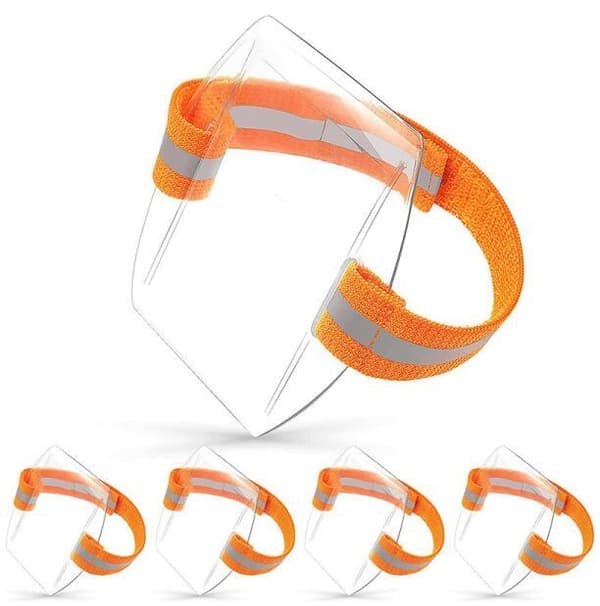 Hög synlighet PVC ID-korthållare och armbandsset -FA-