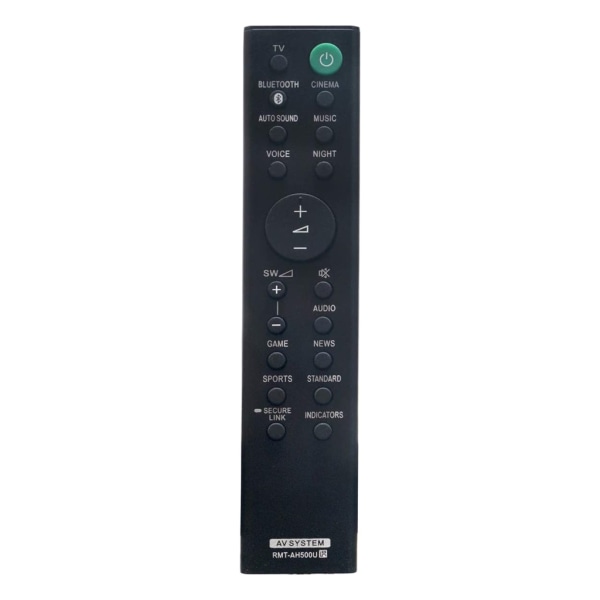 Ersattingsfjernkontroll for lydhøyttaler RMT-AH500U for SoundBar HT-S350 HT-SD35 SA-WS350 SA-S350 SA-WSD35 SA-SD35 lydsystem