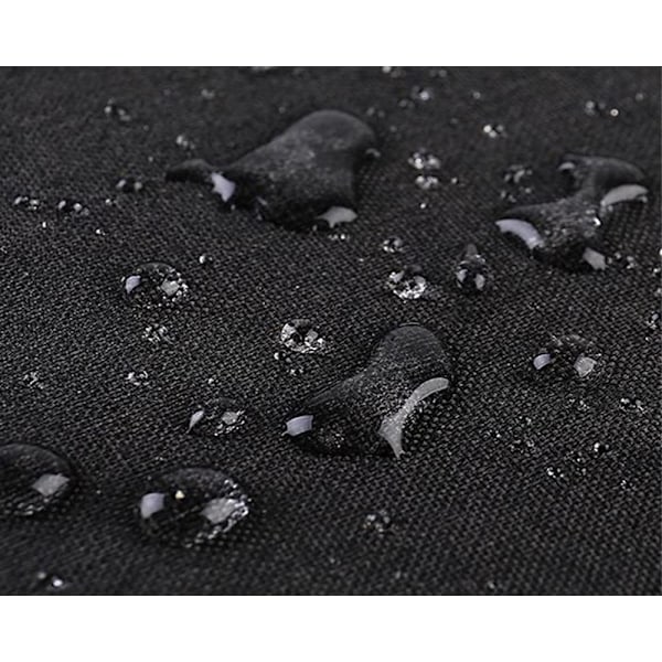 INF Väggmonterad Toalettväska med Hängkrok Polyester Sort