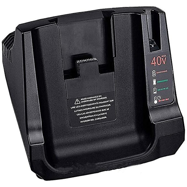 36v 40v Max batterilader, svart +decker Lcs36 Lcs40 Li-ion-batteri (bare lader, ikke batteri)